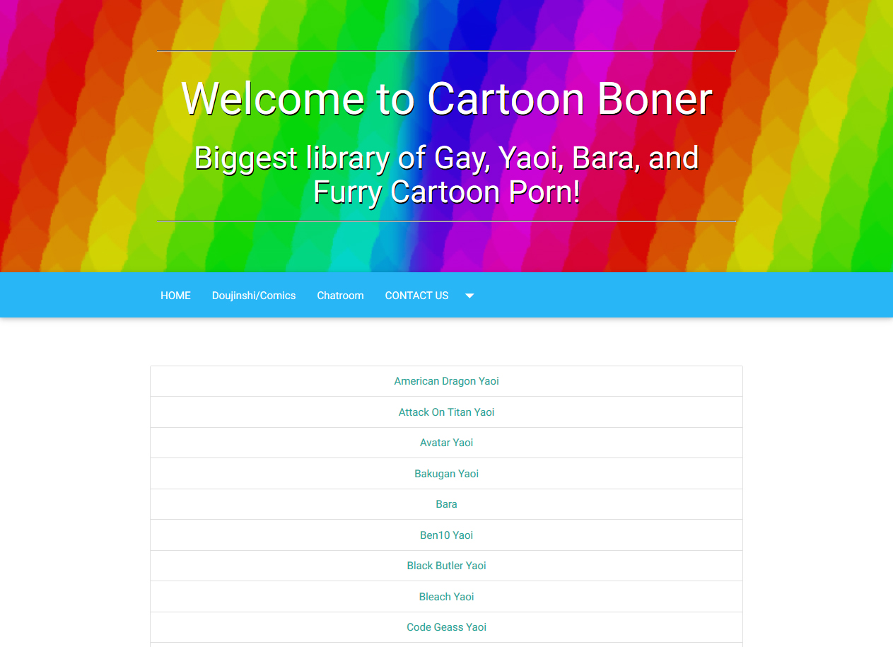 best no signup gay cartoon porn sites